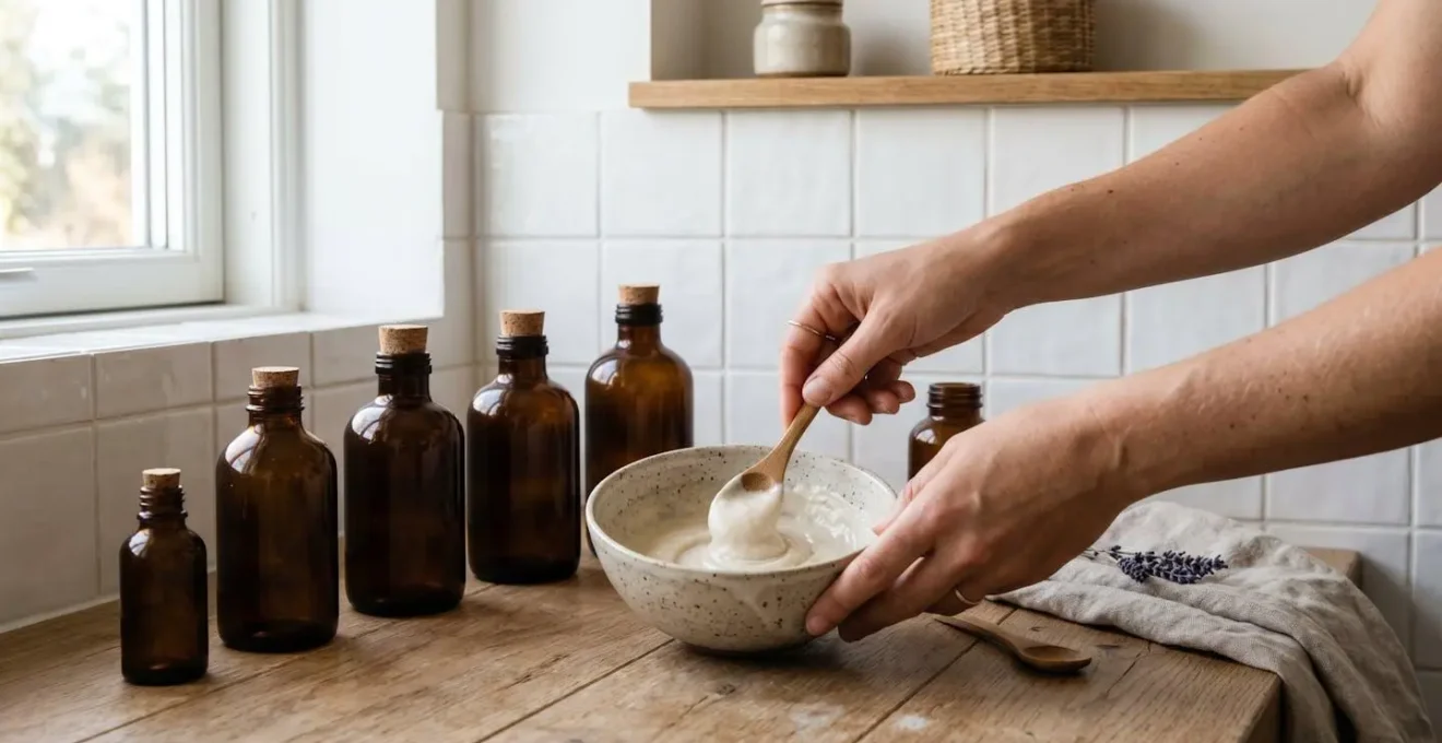 Preparación de mascarilla capilar enriquecida con aceites naturales y pantenol